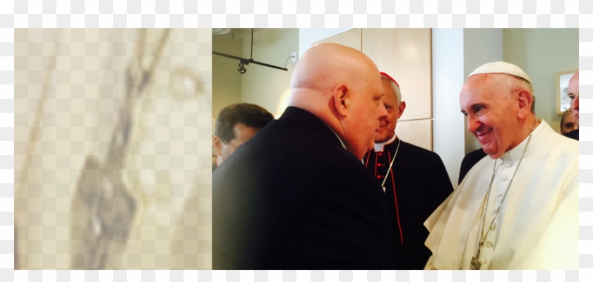 Maryland Governor Larry Hogan Meets With Pope Francis - Larry Hogan Clipart #1391044