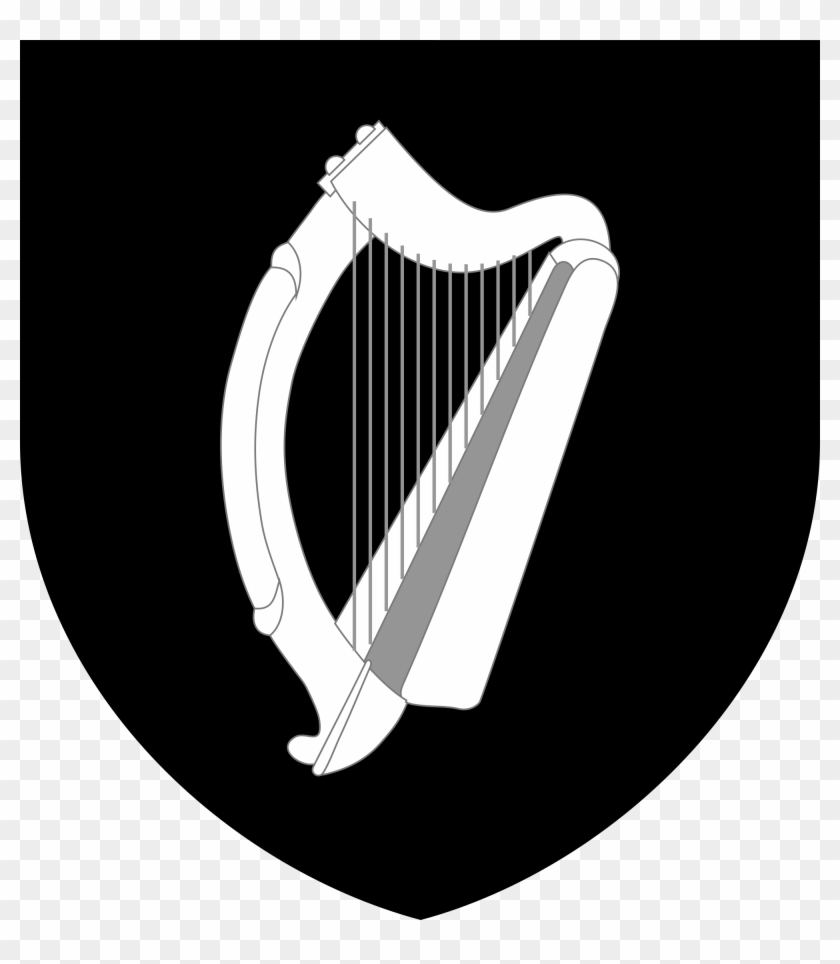 Open - Irish Coat Of Arms Clipart #1391155