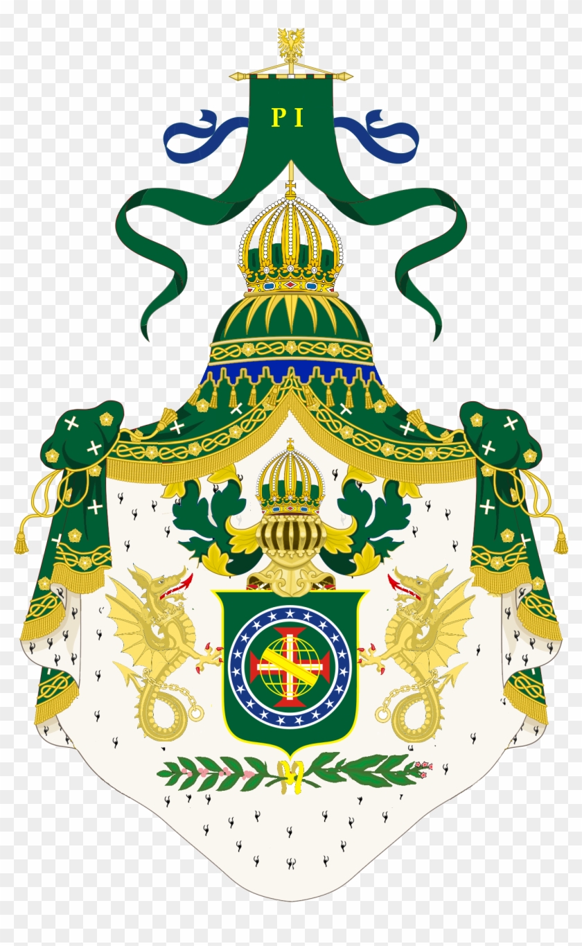 Grandes Armas Do Brasil - Império Do Brasil Clipart