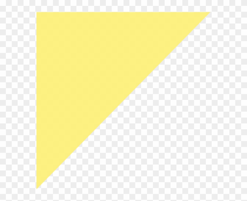 Que significa un triangulo amarillo