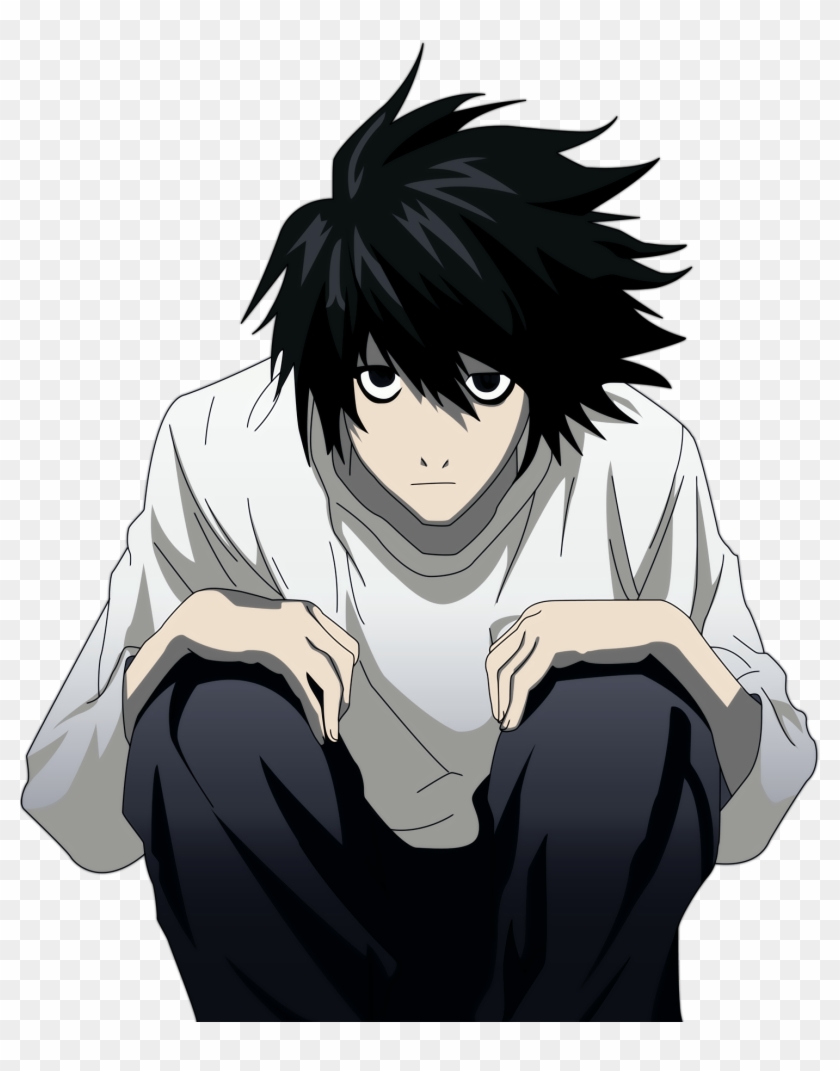 Though It Is Amusing To Have Light Deal With Girl Trouble - L Lawliet Clipart #1392525