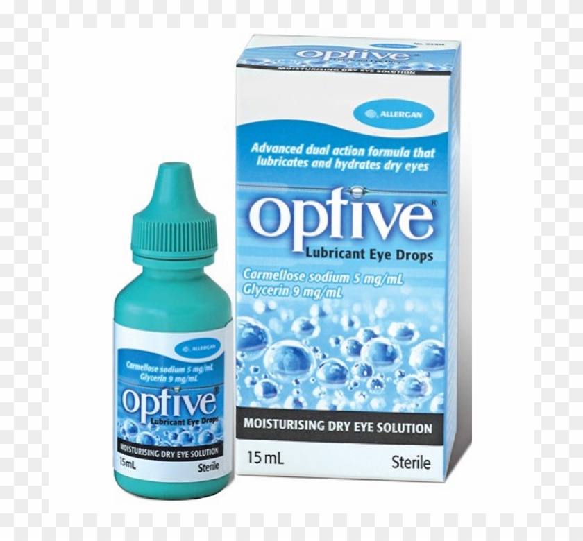 Optive Eye Drops 15ml - Optive Eye Drops Uses Clipart #1392575
