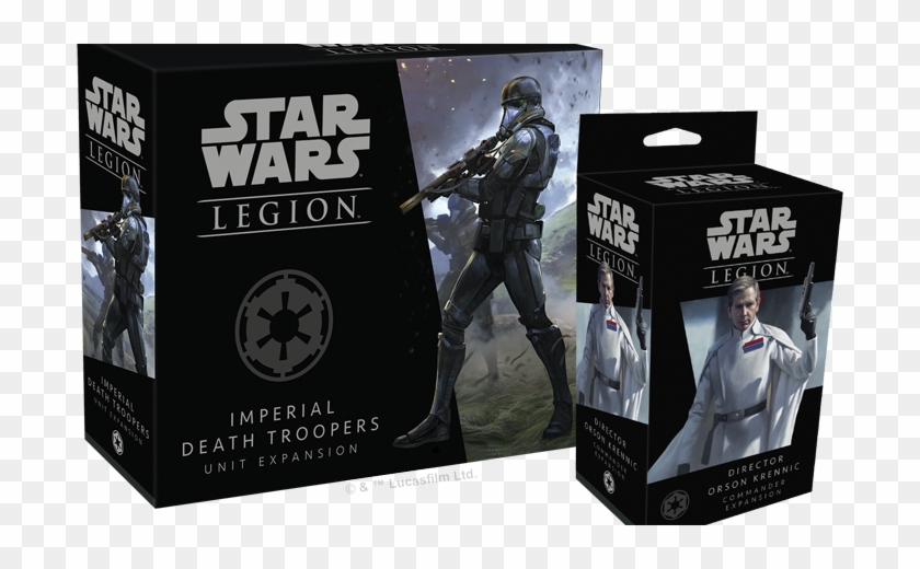 Two New Star Wars - Star Wars Legion Imperial Death Troopers Unit Expansion Clipart