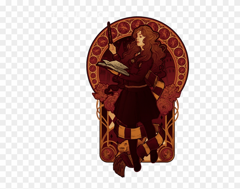 Hermione Granger Teefury T-shirt - Hermione Granger Fan Art Clipart #1393207