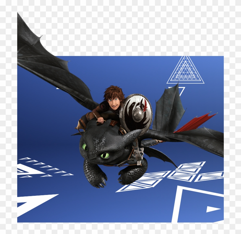 Hiccup & Toothless Clipart #1393990