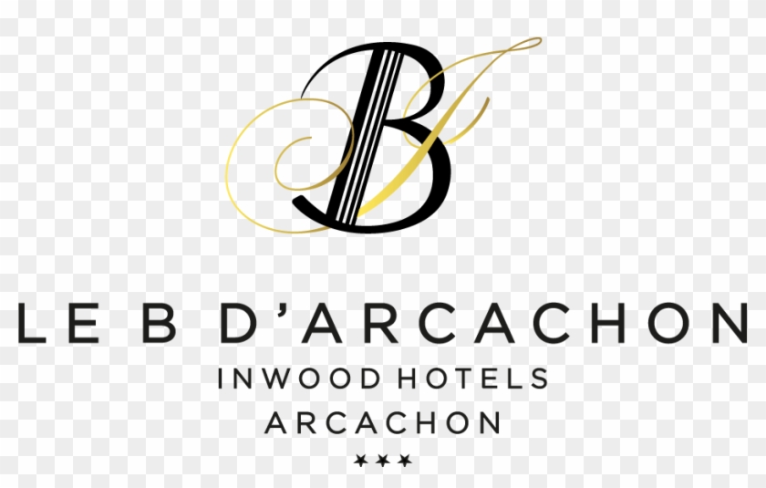 Le B D'arcachon - Calligraphy Clipart #1393992