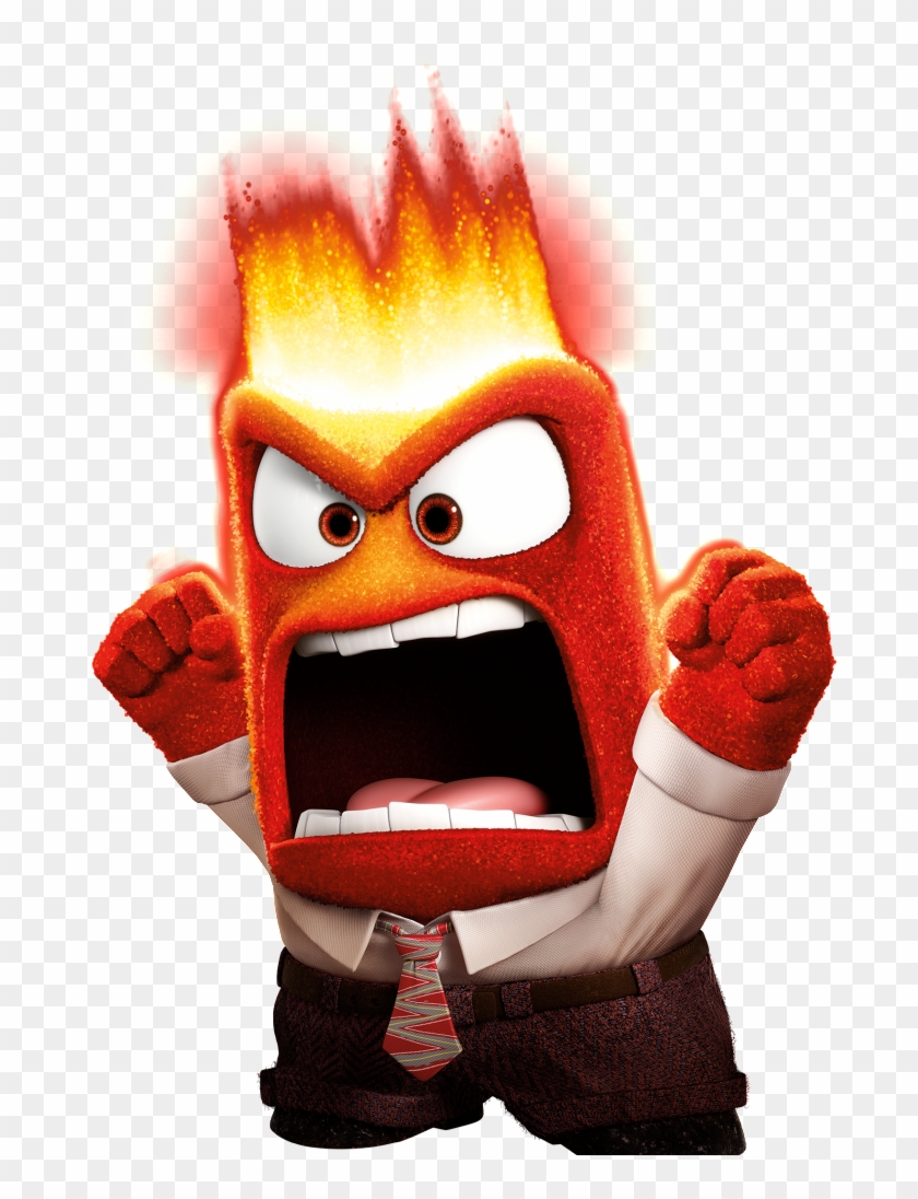 Food For Thought - Inside Out Anger Clipart