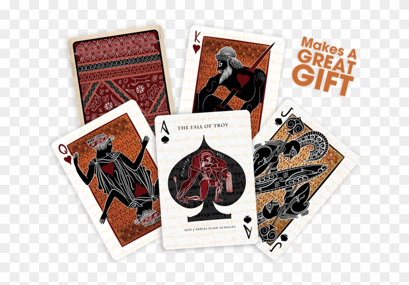 The Fall Of Troy Playing Cards - Fall Of Troy Playing Cards Clipart #1394153