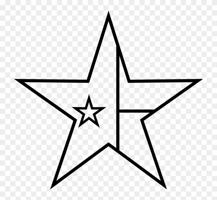 Texas Star - Molde Estrela De Natal Clipart #1394186