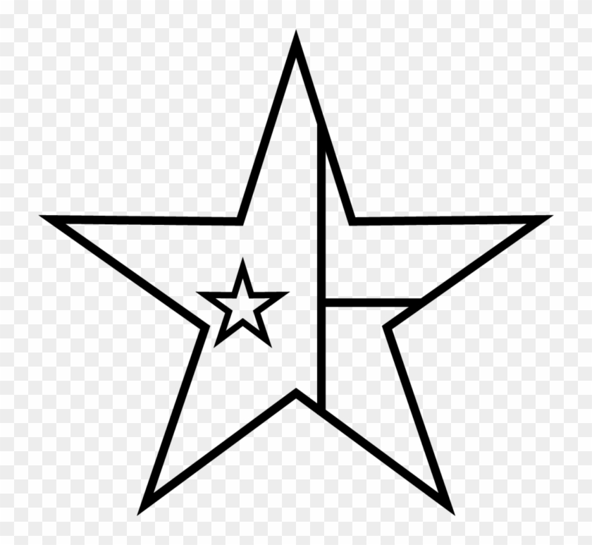 Texas Star - Molde Estrela De Natal Clipart