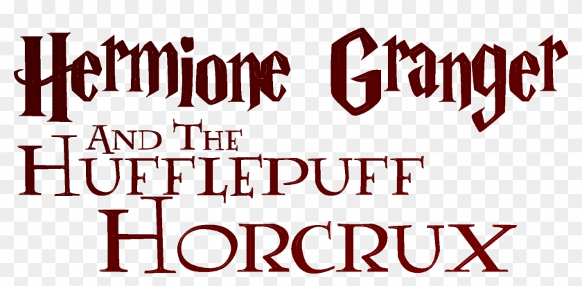 "hermione Granger And The Hufflepuff Horcrux" - Harry Potter Clipart #1394270