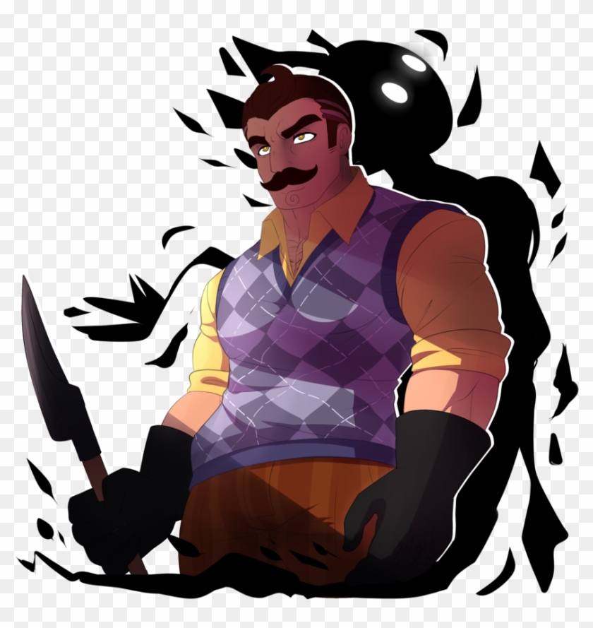 Hello Neighbor Drawing At Getdrawings - Hello Neighbor Shadow Boy Clipart