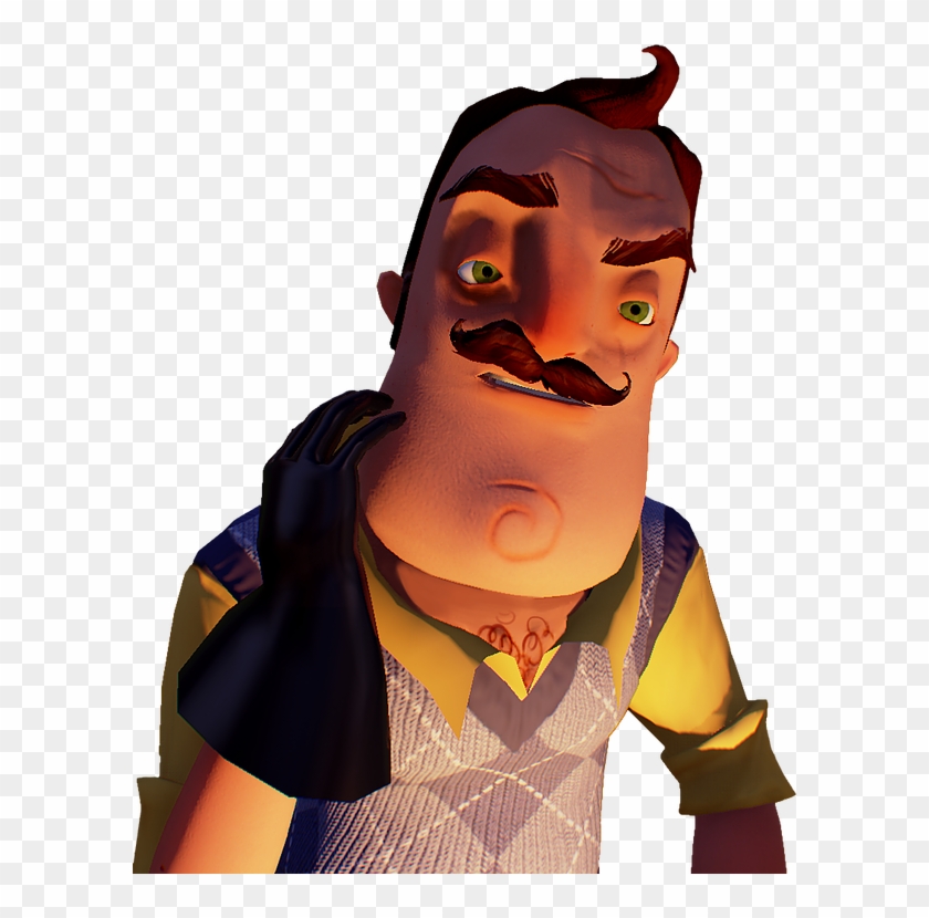 27364e - Pixel Art Hello Neighbor Clipart
