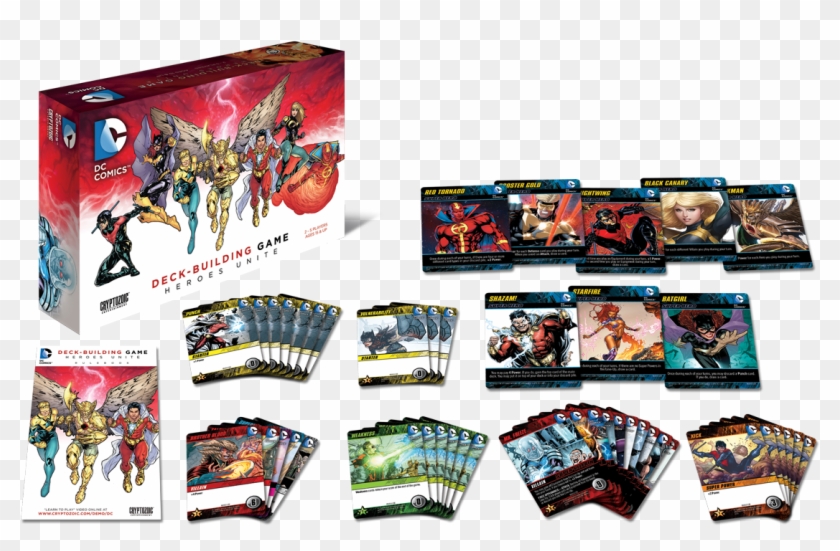 Details About Dc Comics Deck-building Game Clipart #1394792
