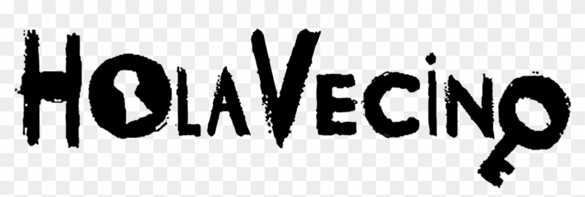 Hello Neighbor Logo Spanish Version By Brightestdayfan2814 - Calligraphy Clipart