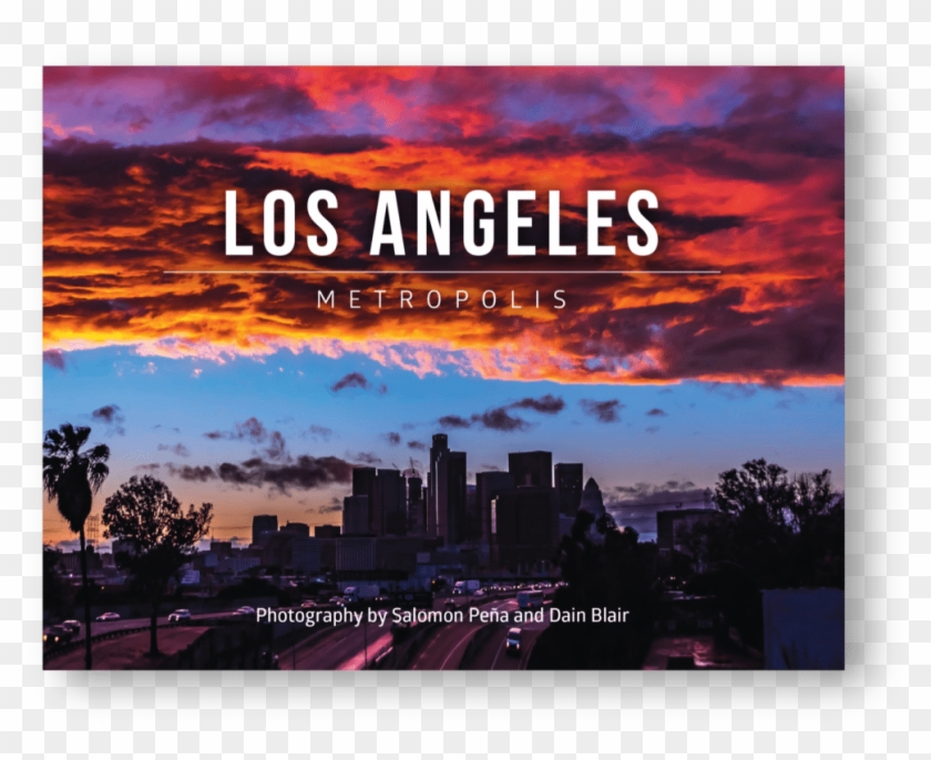 Los Angeles Metropolis Book Cover - Terra Estrangeira Clipart