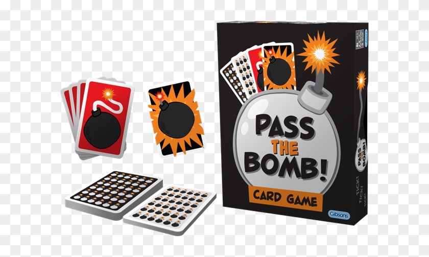 Pass The Bomb Card Game - Illustration Clipart #1395029
