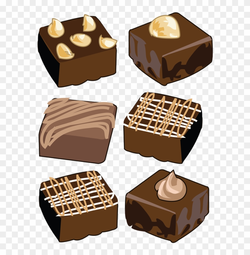 Brownie Vector Png - Brownie Clipart Png Transparent Png #1395271