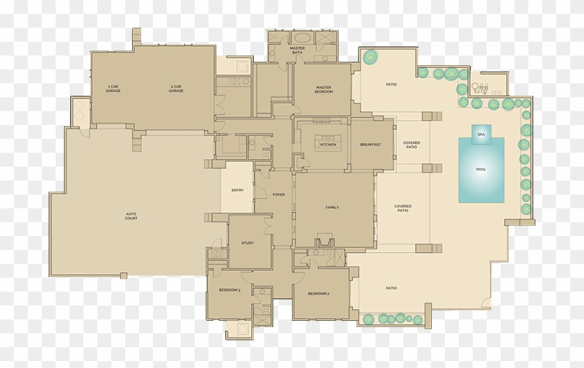 Eagle Feather Lot - Floor Plan Clipart #1395445
