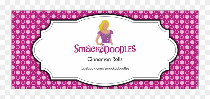 Banner - Purple Polka Dot Frame Clipart