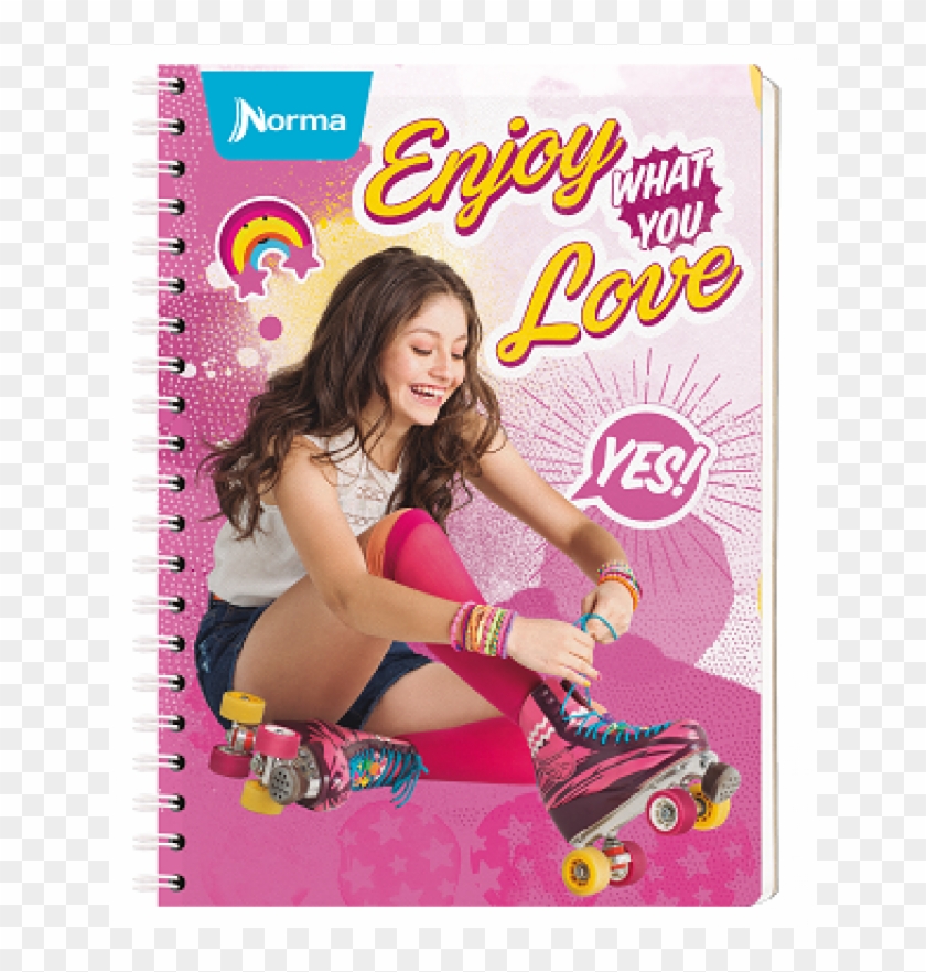 Norma Cuaderno Argollado Soy Luna De 5 M - Soy Luna Roller Skates Dk Clipart