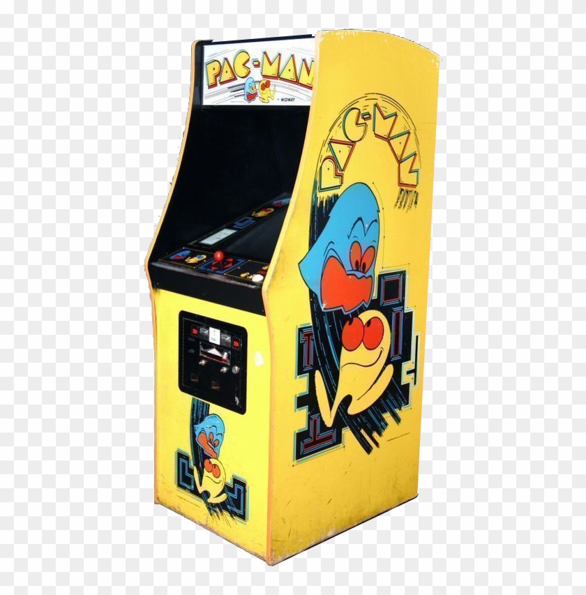 Pac Man Transparent - Pacman Arcade Machine Clipart #1395840