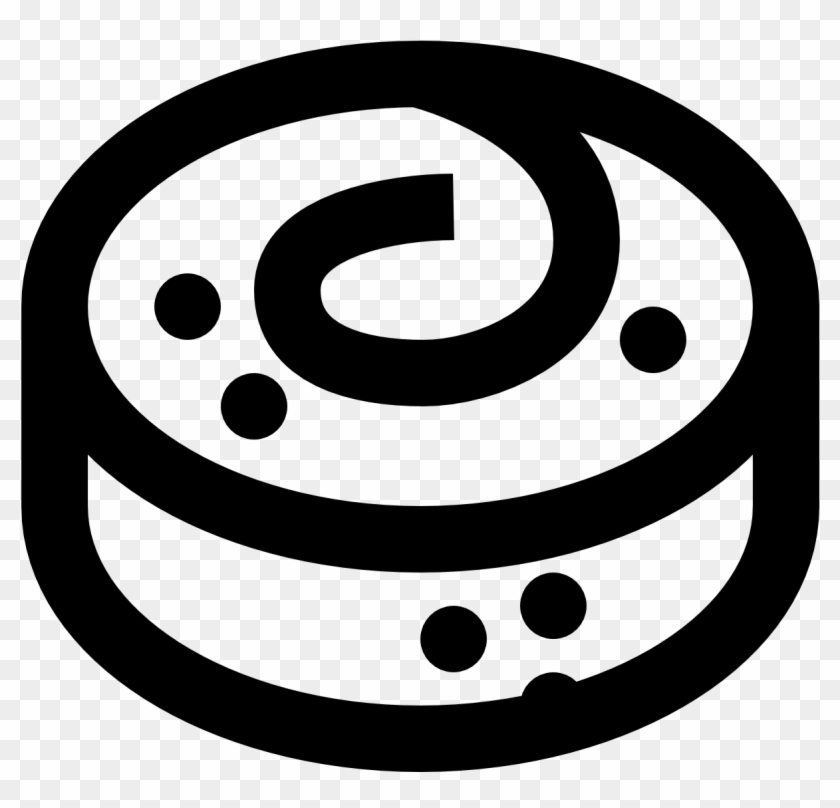 Icon Cinnamon Rolls - Emblem Clipart #1395906