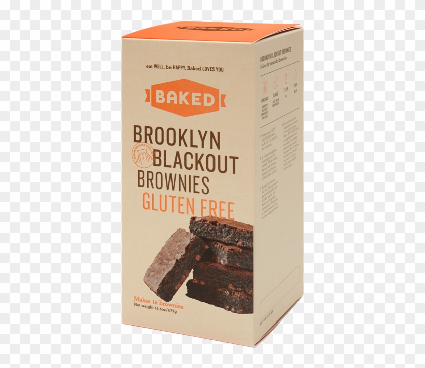 Brooklyn Blackout Brownie Gluten Free - Chocolate Clipart #1395933