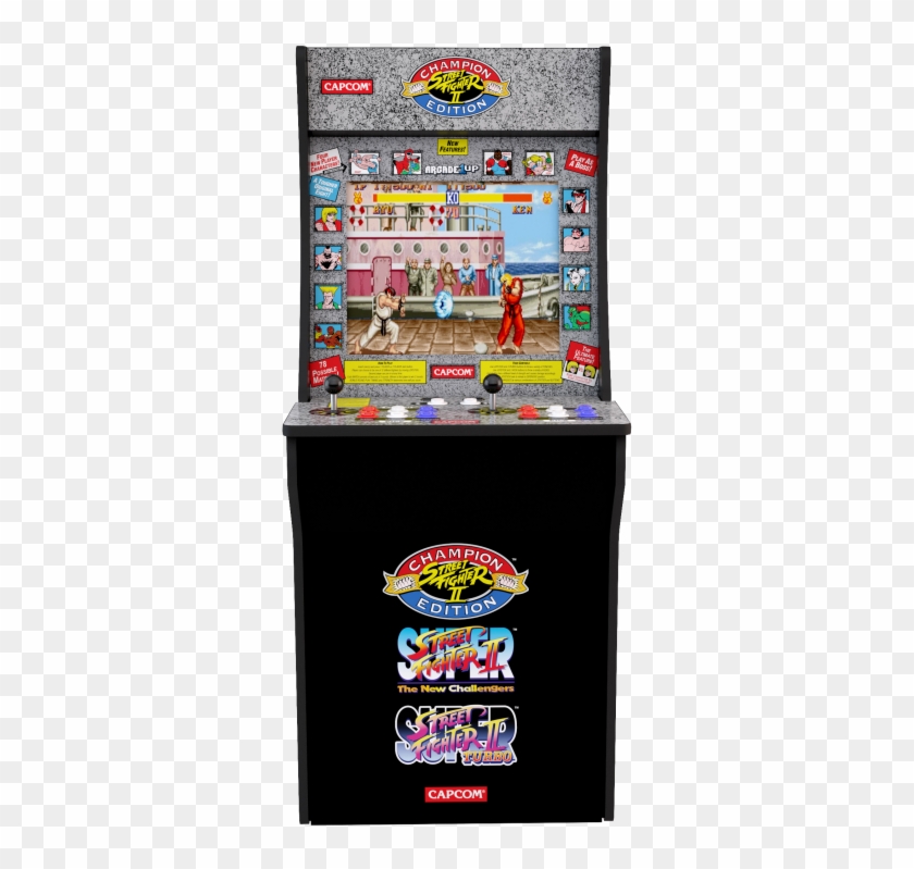 Bring The Arcade Home With Arcade1up's Mini Arcade - Street Fighter 2 Arcade1up Clipart #1396099