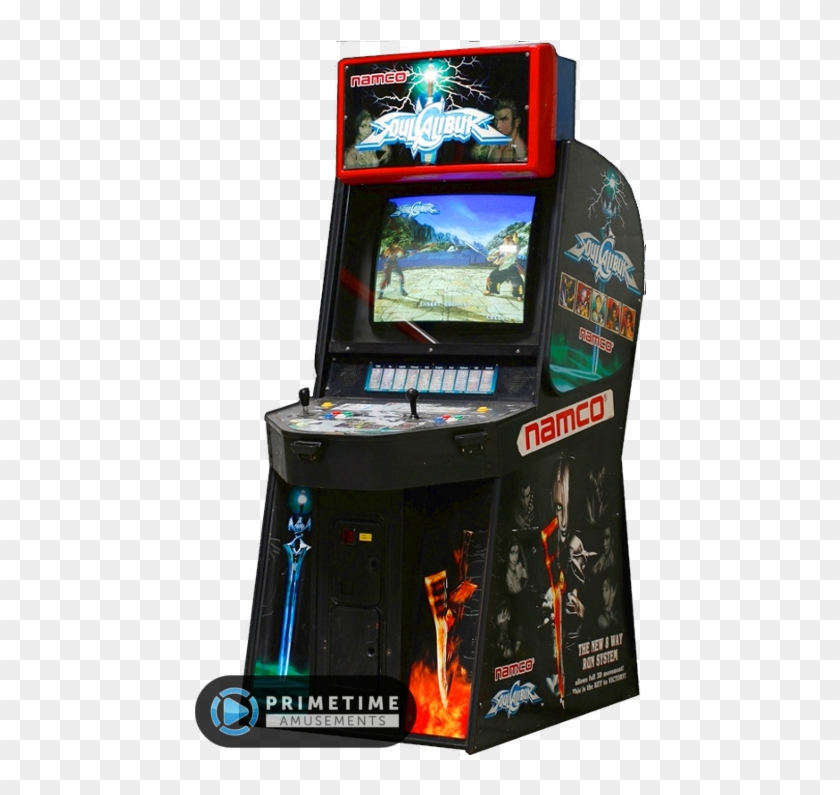 Soul Calibur Dedicated Arcade Cabinet By Namco - Soul Edge Arcade Cabinet Clipart