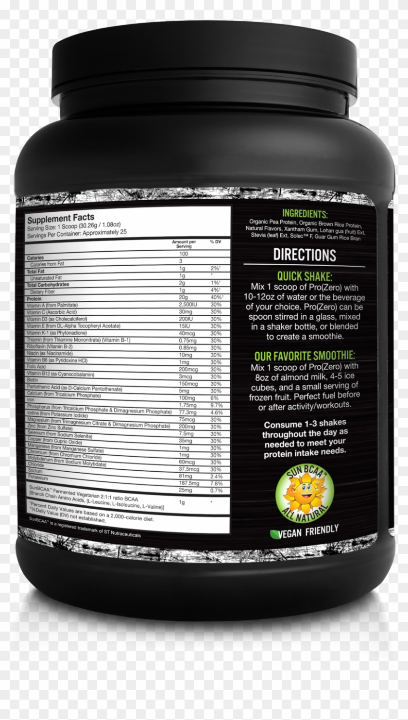 Pro Zero Cinnamon Roll - Zero Fat Protein Powders Clipart #1396338