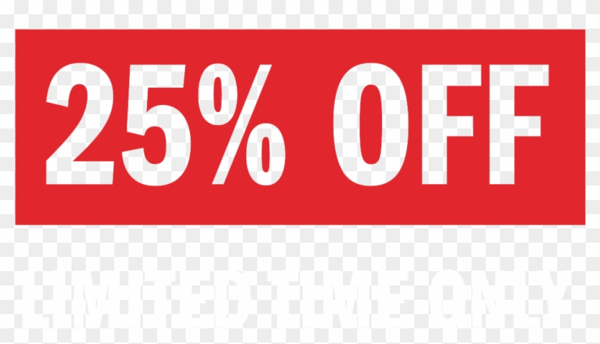 25 Off Download Free Png - Sign Clipart