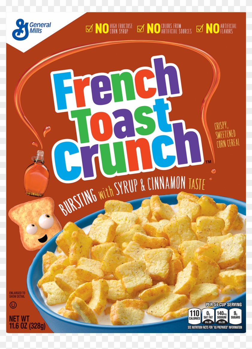 French Toast Crunch Cereal, - French Toast Crunch Clipart #1396638