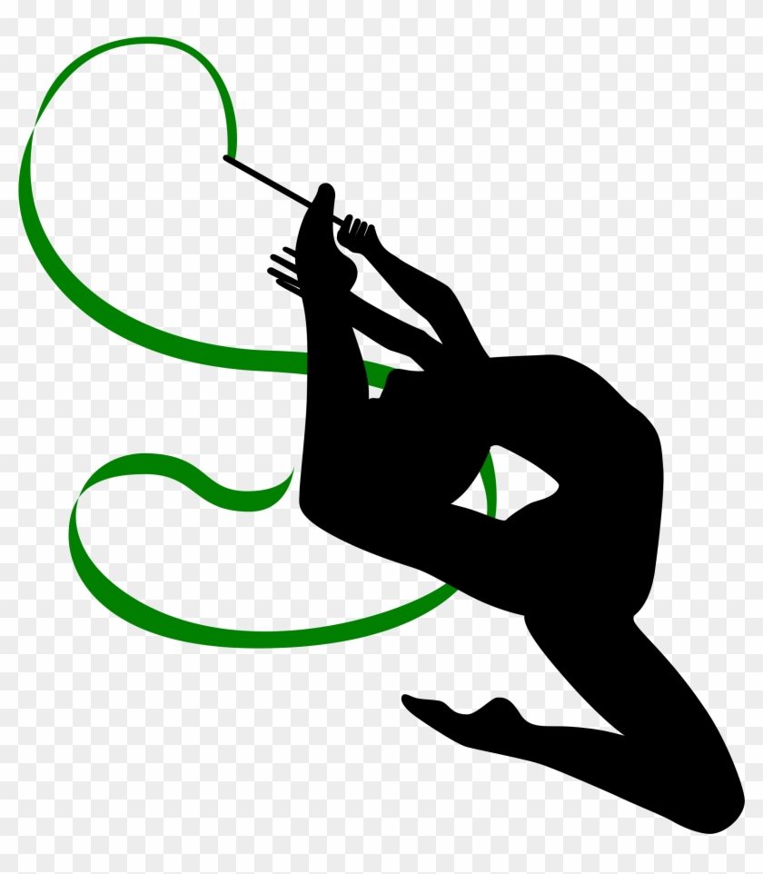 Gymnastics Clipart Photo - Rhythmic Gymnastics Clipart - Png Download #1396748