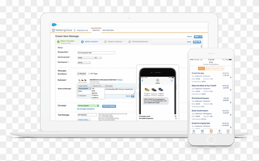 Send Captivating Sms And Mms Messages - Sms Salesforce Marketing Cloud Clipart
