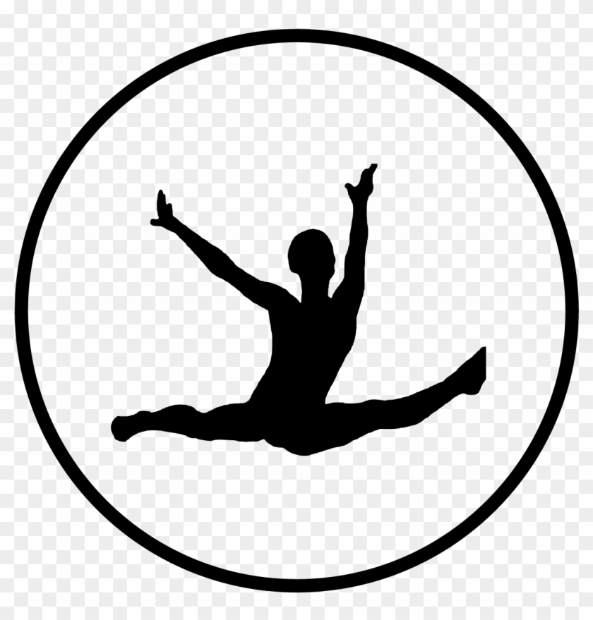 Gymnastics - Gymnastics Logo Clipart #1396847