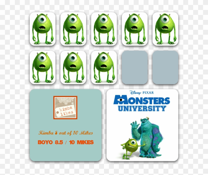 Monsters University Movie Rating - Monsters Inc Clipart