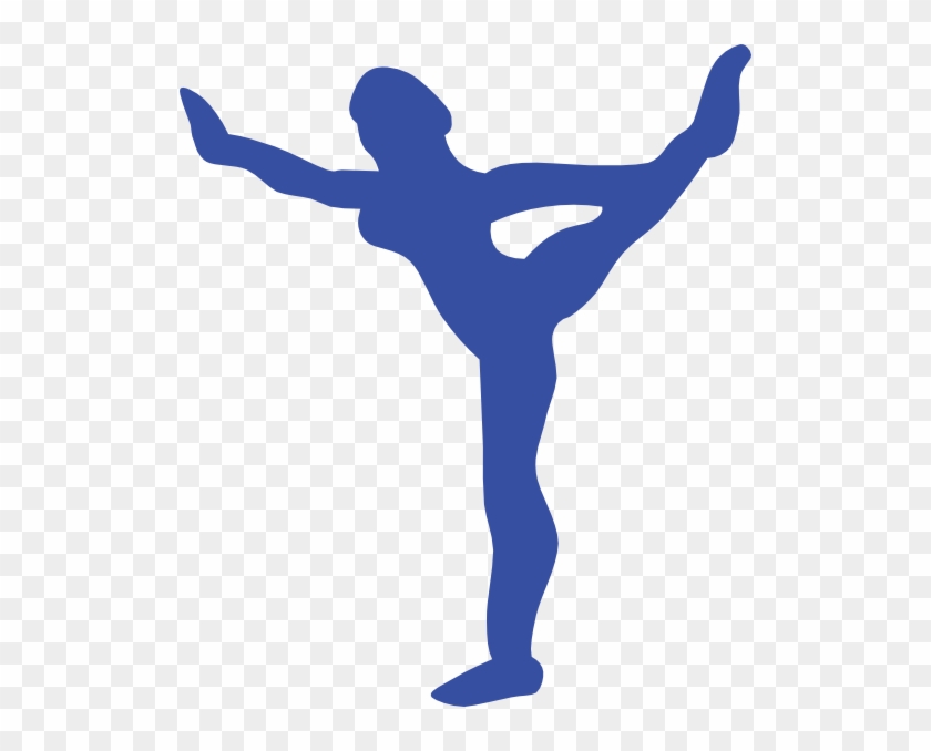 Gymnastics Silhouettes Transparent - Senam Aerobic Vector Clipart