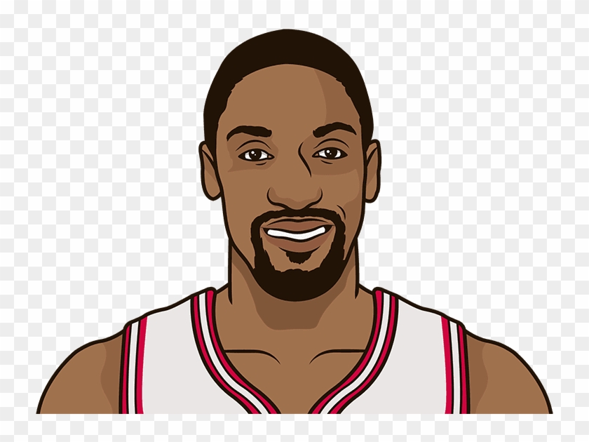 Scottie Pippen Scores A Career-high 47 Points In A - Michael Jordan Cartoon Face Clipart