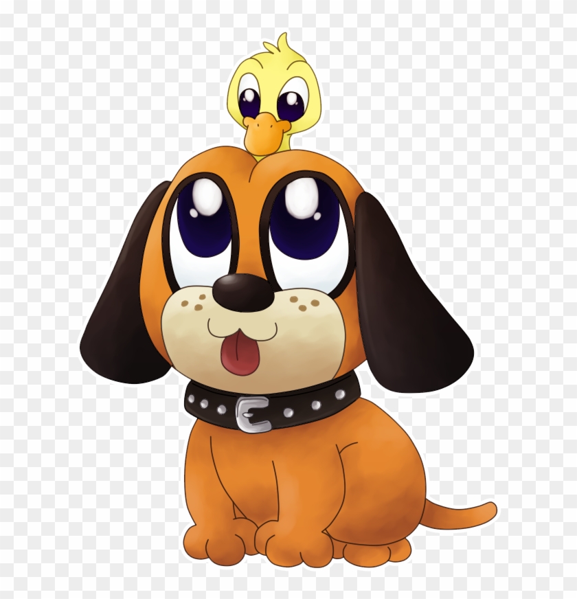 Hunt Clipart Animal Attack - Duck And Dog Clipart - Png Download