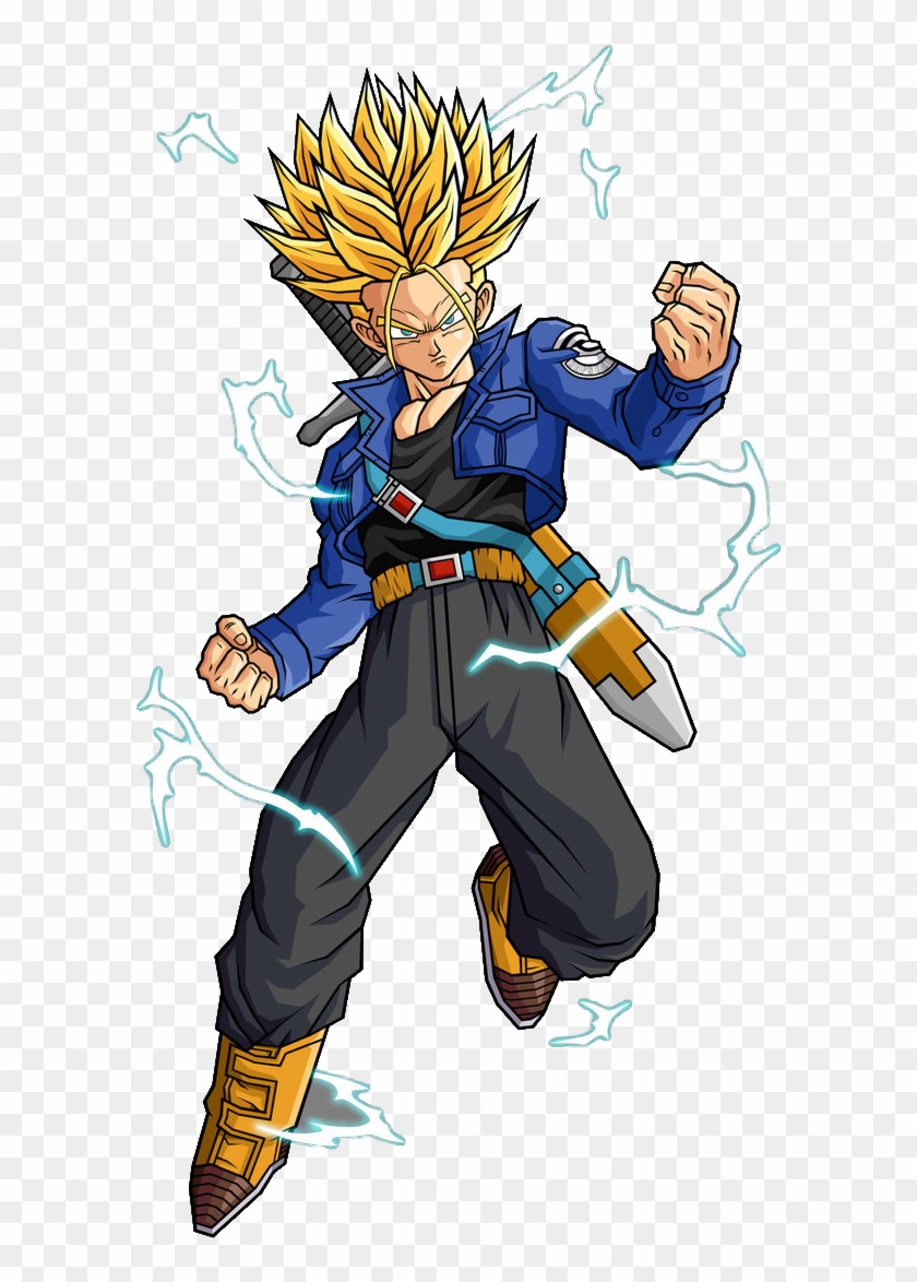 Trunks Png - Future Trunks Ssj 2 Clipart #1398145