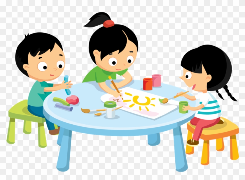 Instrument Clipart Toddler - Children Drawing - Png Download