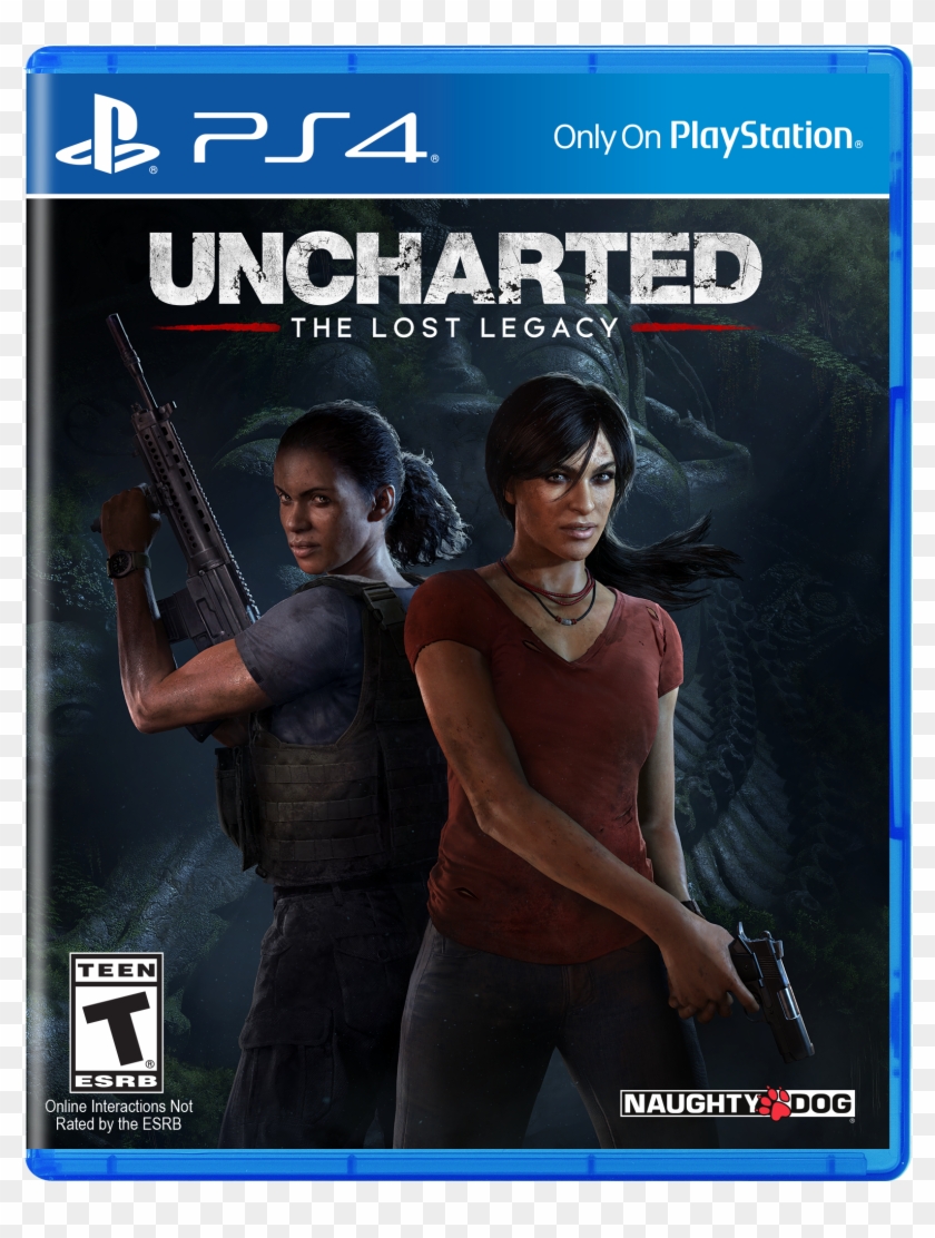 Naughty Dog Inc - Uncharted Lost Legacy Case Clipart #1398245