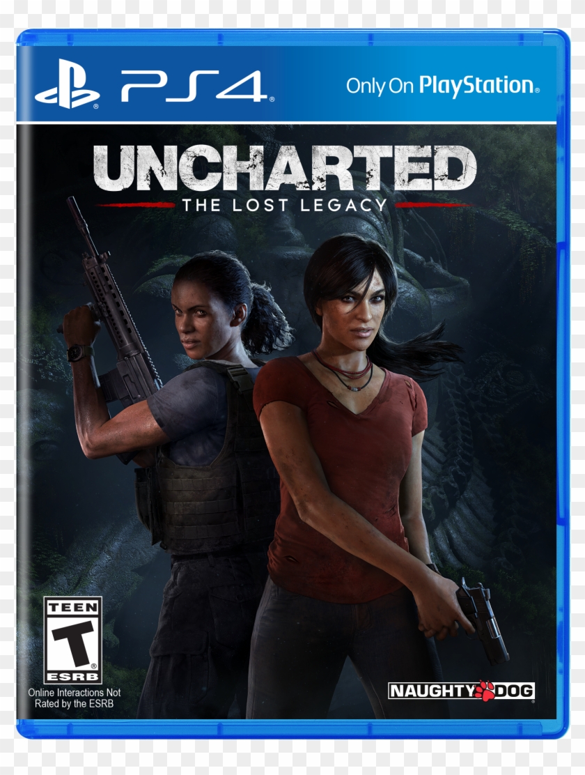 Naughty Dog Inc - Uncharted Lost Legacy Case Clipart