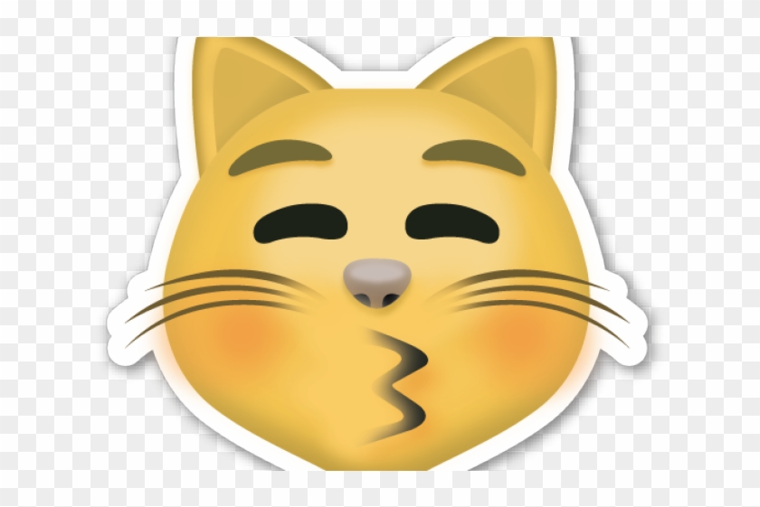 Emoji Clipart Cat - Emoji Gato Enamorado Png Transparent Png