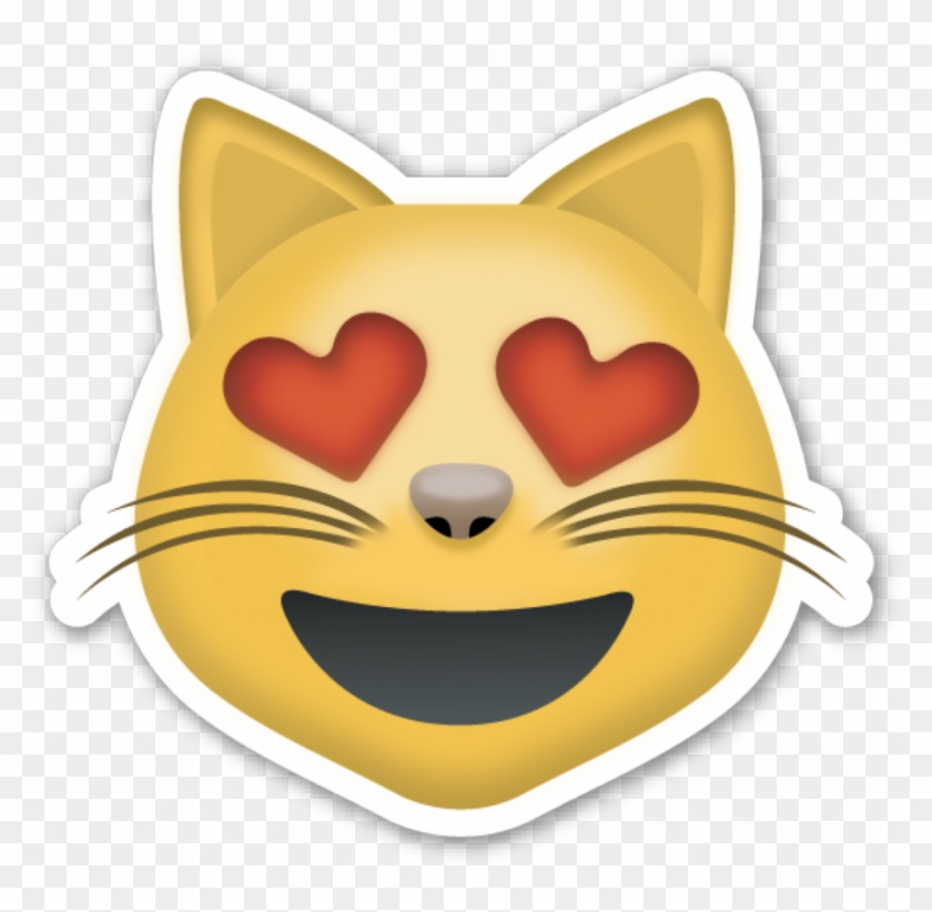 Smile Cat Emoji - Cat Emoji Png Clipart