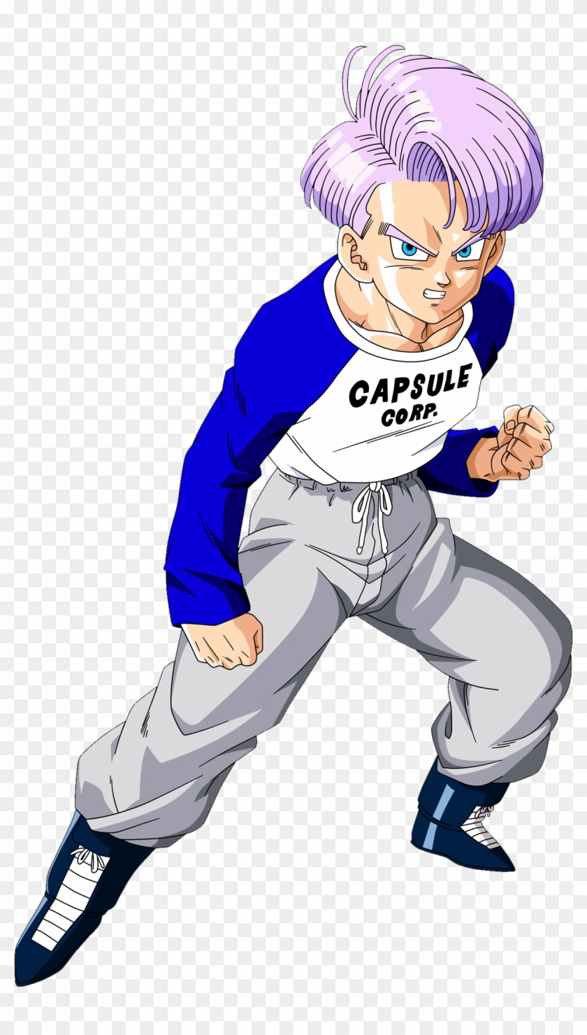 Dragon Ball Z Teen Trunks Clipart