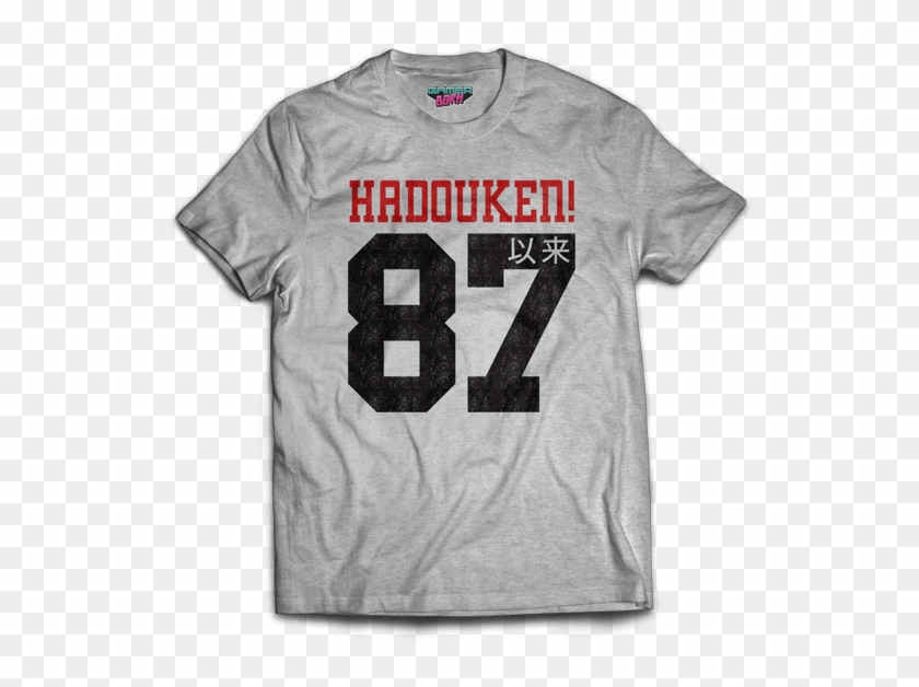 Men's Ryu Hadouken T-shirt - Football Battle Shirts Clipart #1398810