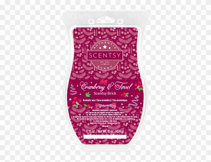 Cranberry & Tinsel Scentsy Brick - Cranberry & Tinsel Scentsy Brick Clipart