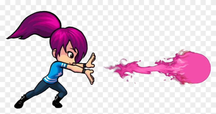 Intrepid Izzy Hadouken - Cartoon Clipart #1398937